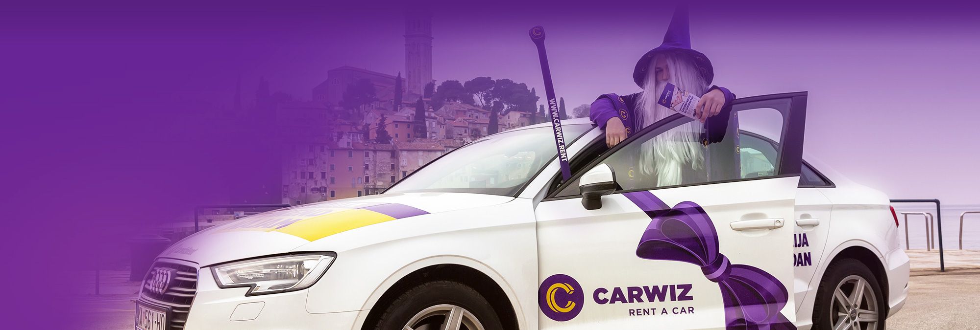 Introduction CARWIZ rent a car from 14 EUR/day